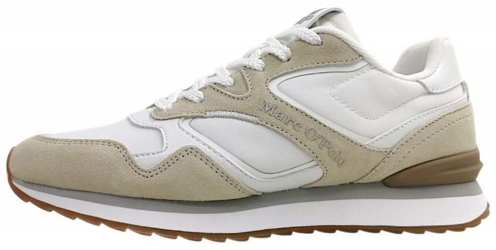 Marc O'Polo Sneaker sportlicher Schnürer Weiß in Gr. 39