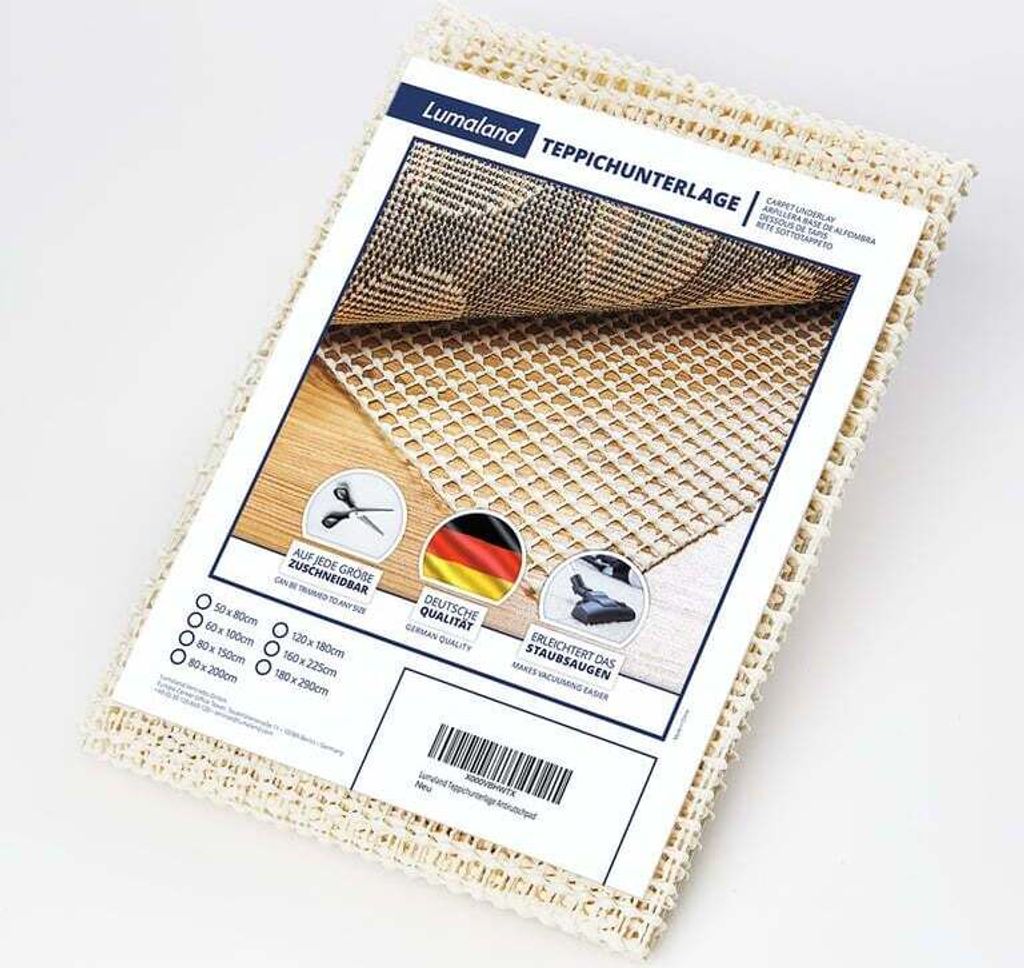 Lumaland Tapis Antidérapant 160x225 cm Antidérapant Tapis Image du produit 