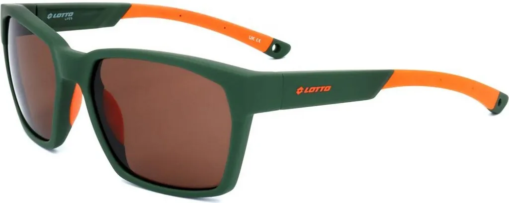 Lunettes de soleil pour cyclisme Lotto LS1011 Greenmat et Orange