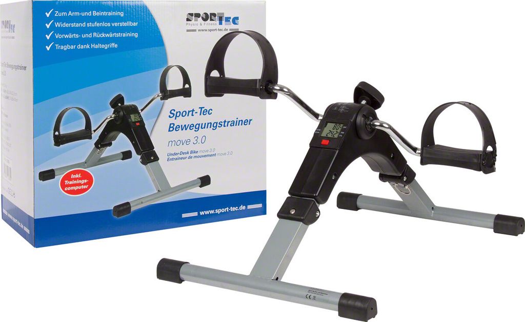 Sport-Tec Arm- und Beintrainer move 3.0 Mini Heimtrainer, klappbar