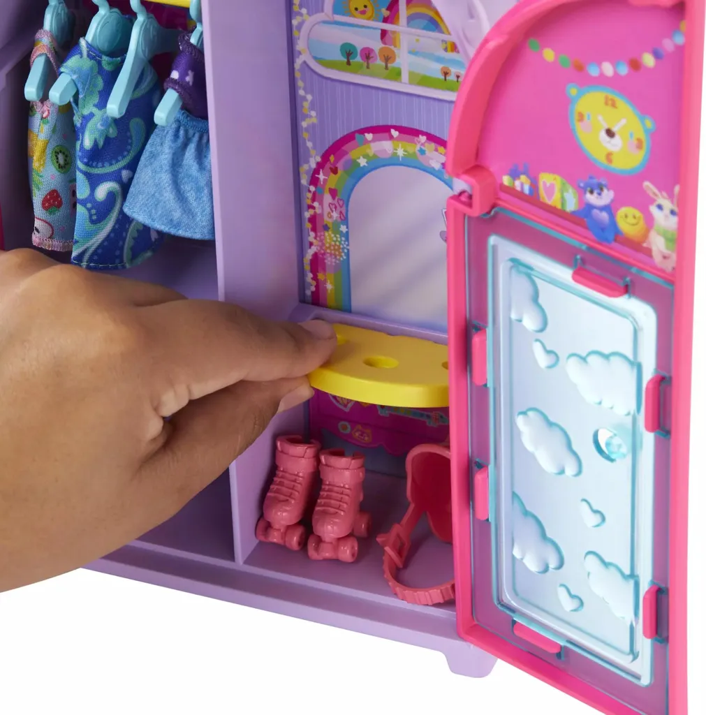 Armoire Barbie Chelsea Mattel : Solution de Rangement pour Accessoires