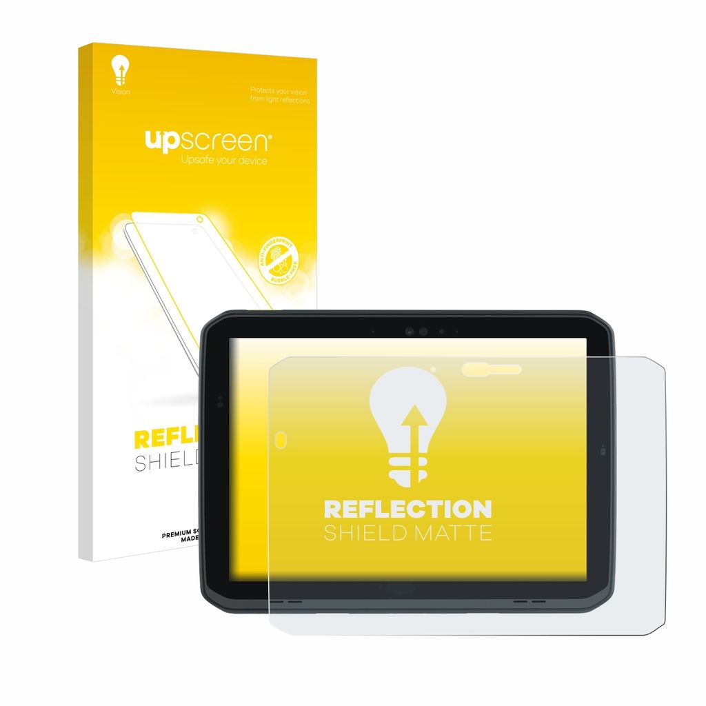 upscreen Schutzfolie für Zebra ET80 / ET85 Displayschutz Displayschutzfolie Folie Matt Entspiegelungsfolie