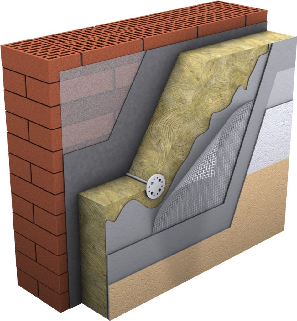250m² WDVS Steinwolle 034 Komplettpaket mmoo 160mm Fassadendämmung WLG034 WDVS Putzträgerplatte Dämmplatte VWS Mineralwolle Wärmedämmung System