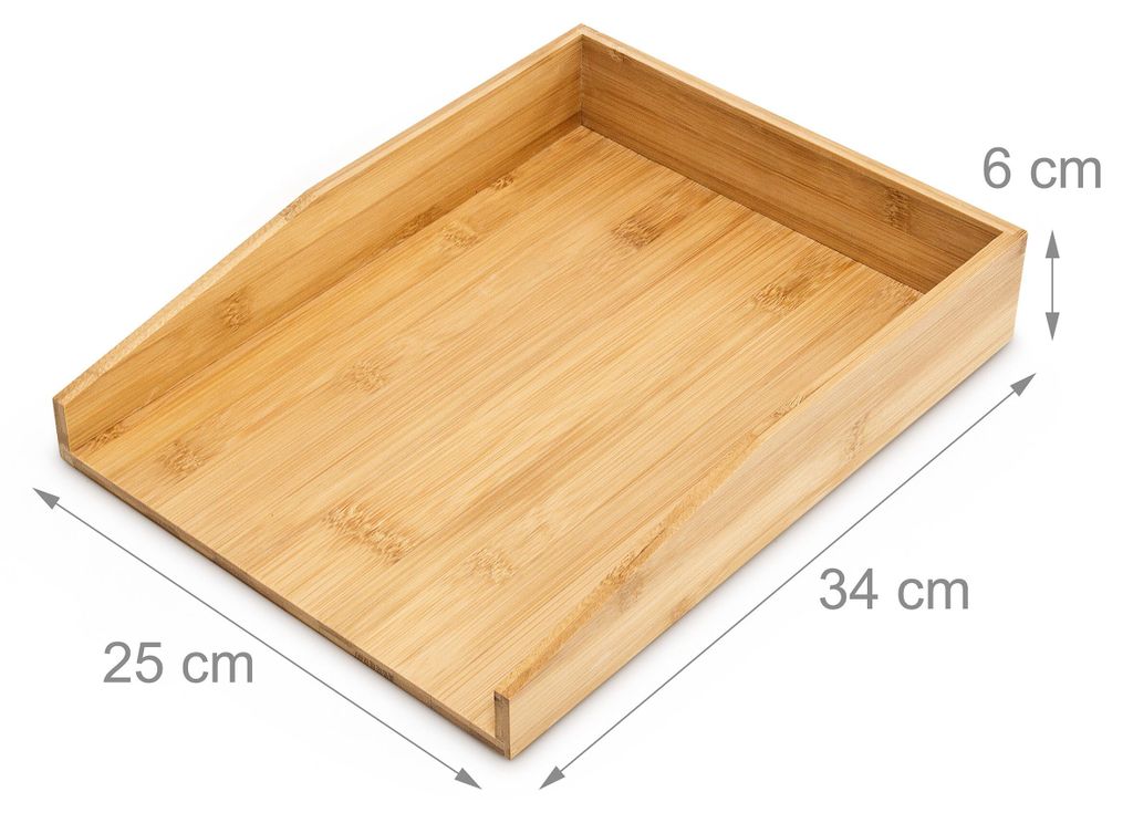 Holzalbum Ablagesystem Aus Holz – DIN A4 Briefabl Produktbild-Vorschau 5