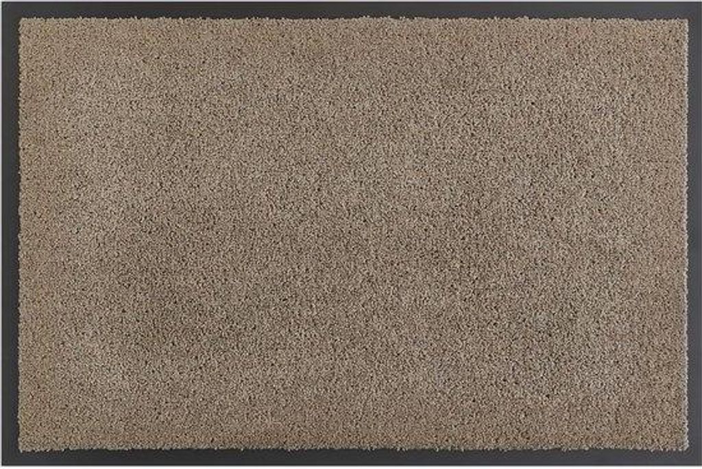 Verdi deurmat 60x90 cm Taupe - ideal für Eingangsbereich - innen- oder überdachte Außenbereiche - Taupe Farbe