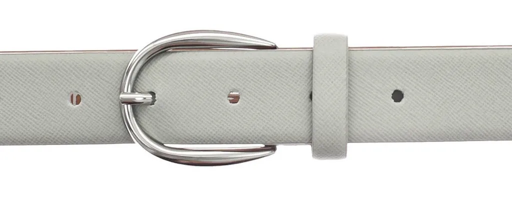 Vanzetti Cintura in Pelle 30mm Grigio Cambered W105 | Vera Pelle - 2