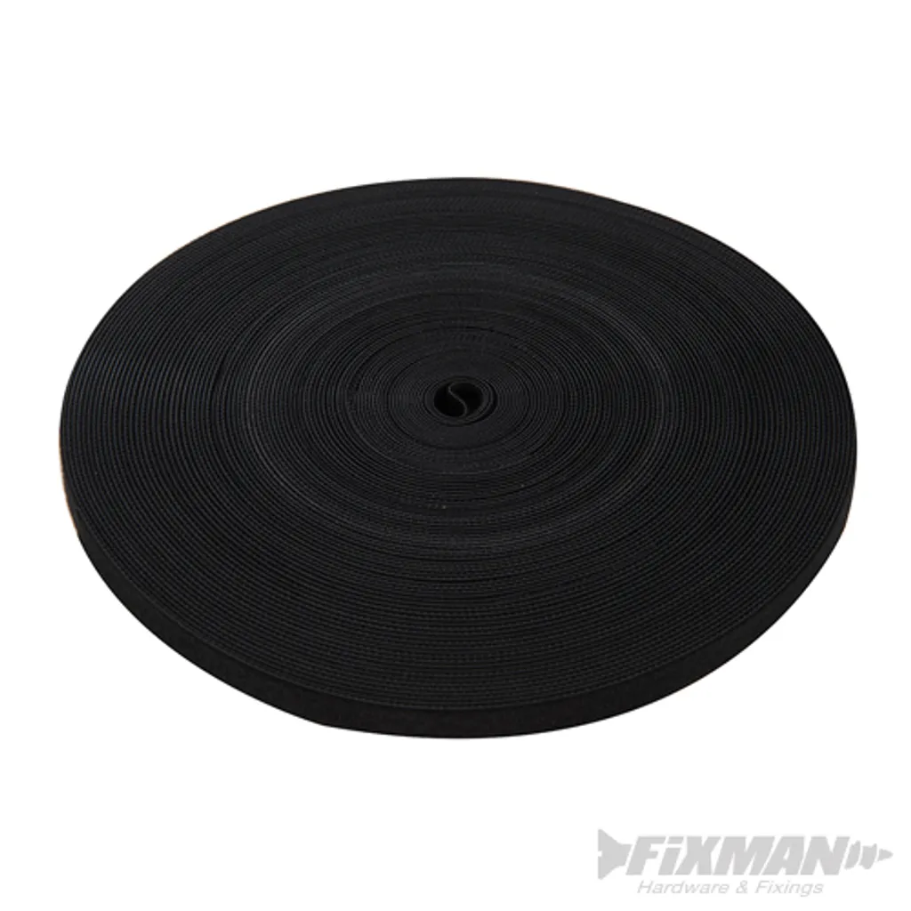 Fixman 666014 Nastro a Strappo 13mm x 25m - Soluzione Cablaggio Professionale