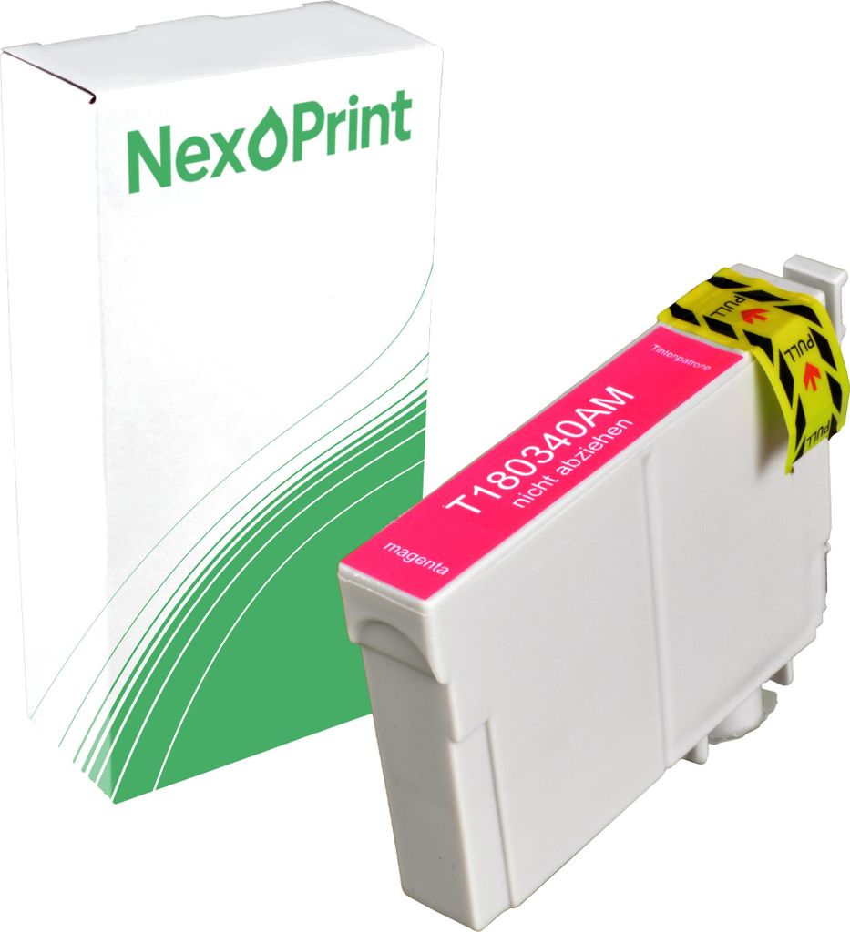 Druckerpatrone kompatibel zu Epson C13T180340 18 magenta Expression Home XP-302 Epson XP-30 Epson XP-225 Epson XP-215 Epson XP-212