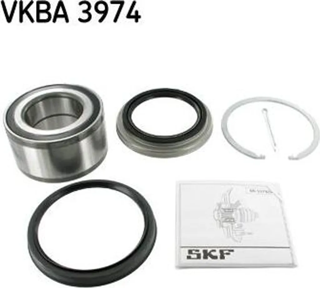 SKF VKBA 3974 Kit de roulements de roue OE 9036954001 pour 4 Runner