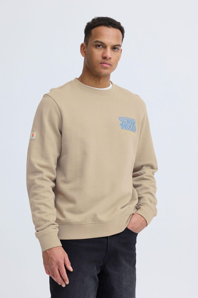 Blend BHSUN Herren Sweatshirt Pullover Sweater 100% Baumwolle Regular Fit