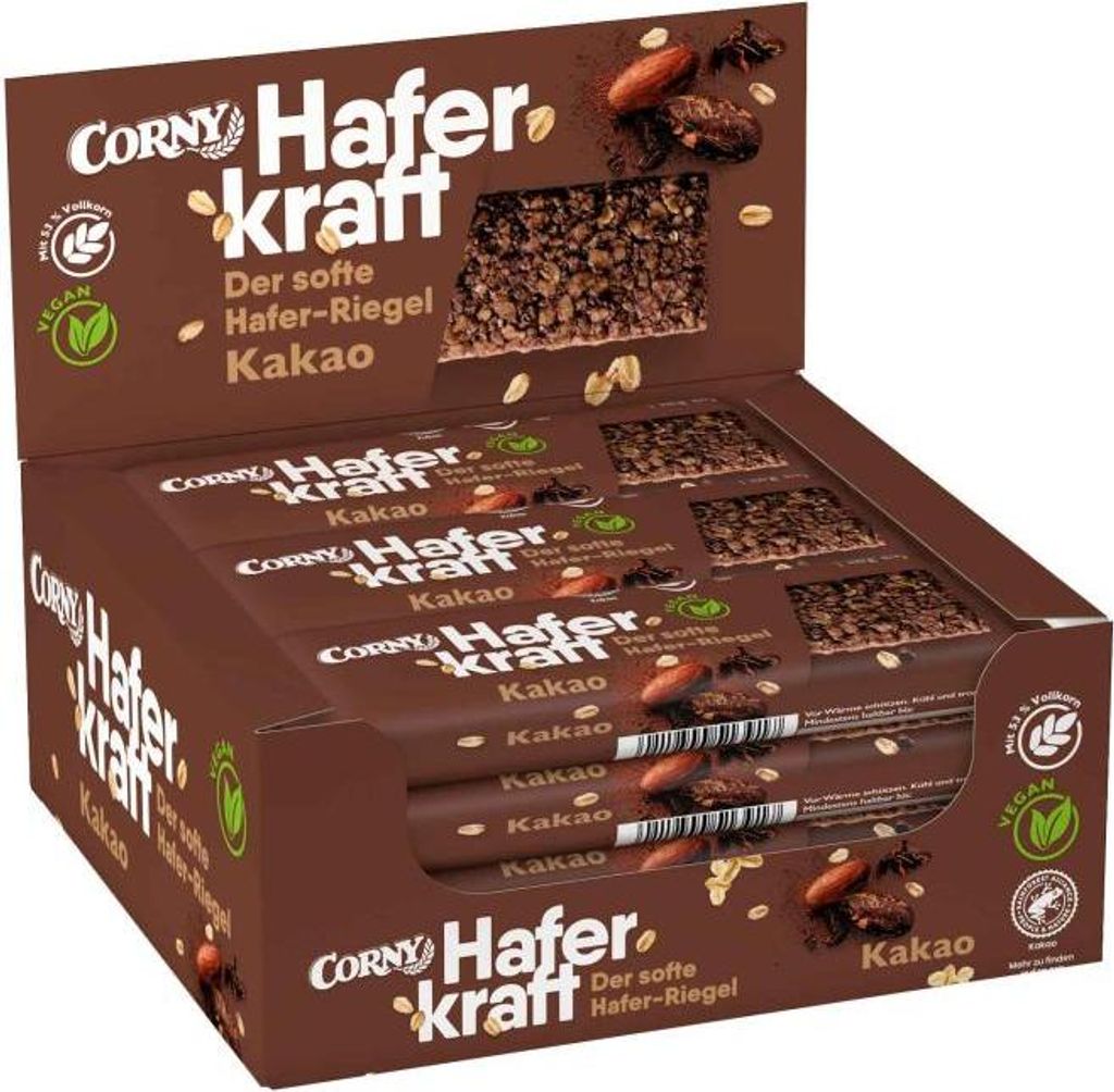 Corny Haferkraft Kakao 12x50g Produktbild 