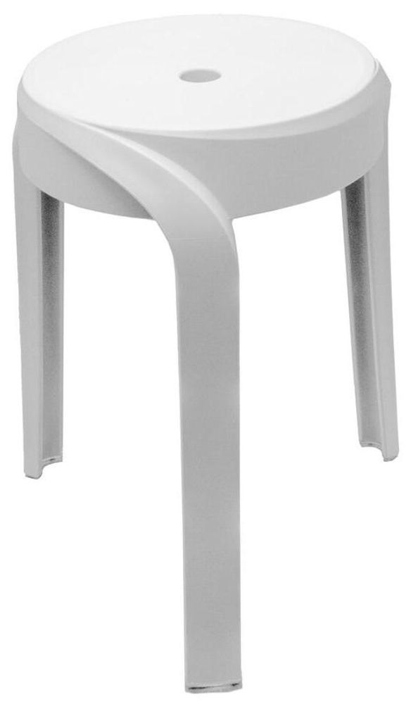 Krzesełko do kąpieli STAN, średnica 30 cm, białe Zdjęcie produktu 