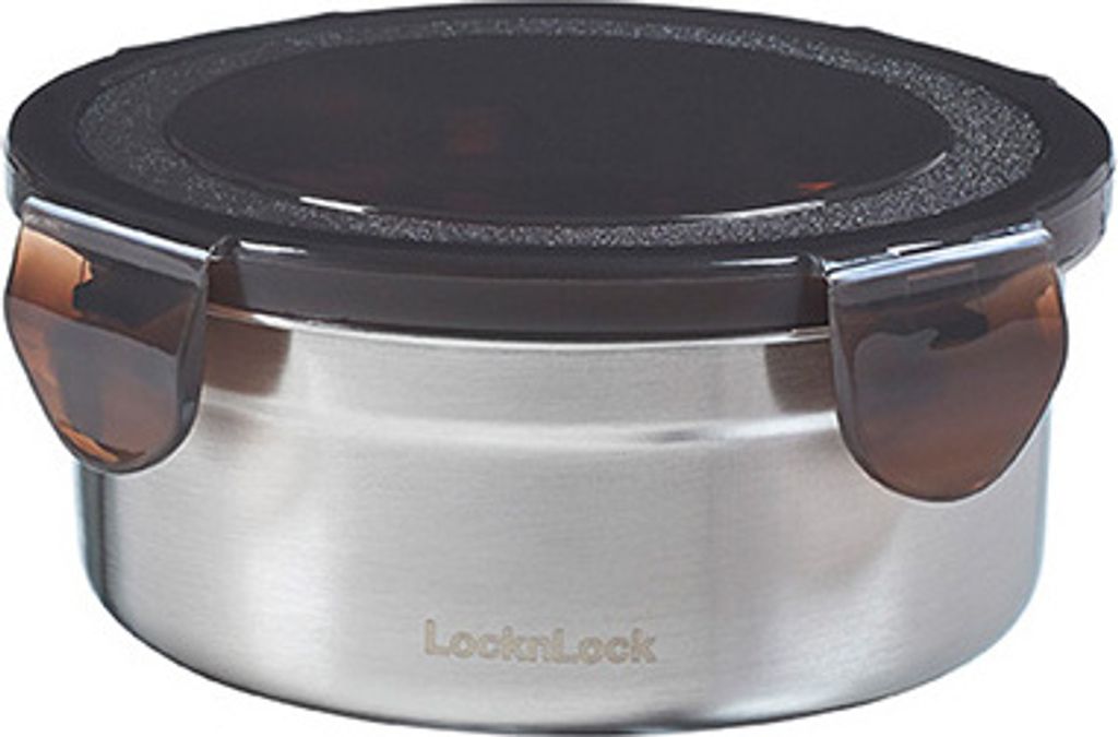 Runde Vorratsdose aus Edelstahl 460 ml Lock & Lock Produktbild 