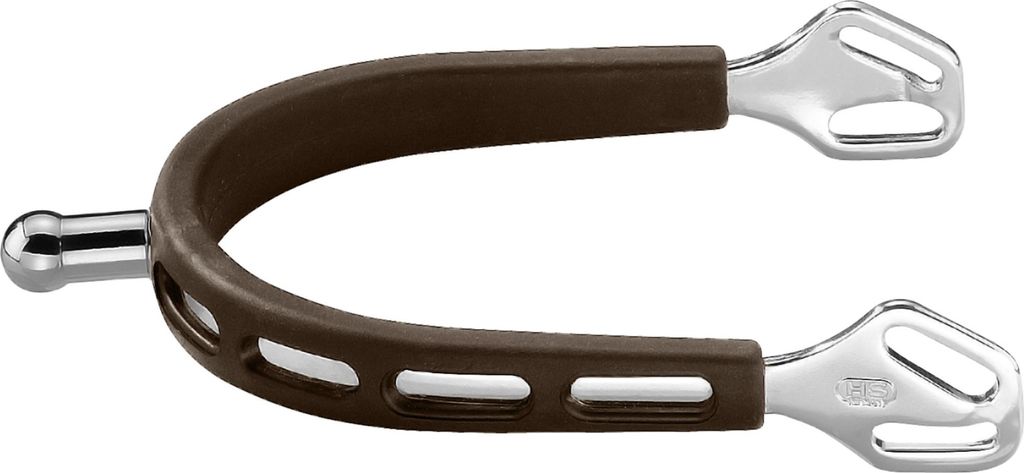 Sprenger ULTRA fit EXTRA GRIP Sporen 20 mm kugelförmig Edelstahl, Größe:Halsl.20 mm-kugelförmig