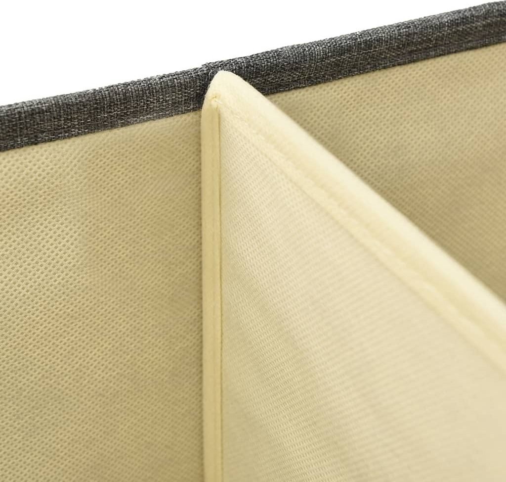 vidaXL Úložný box látkový 50x30x25 cm antracitový Obrázok produktu 8