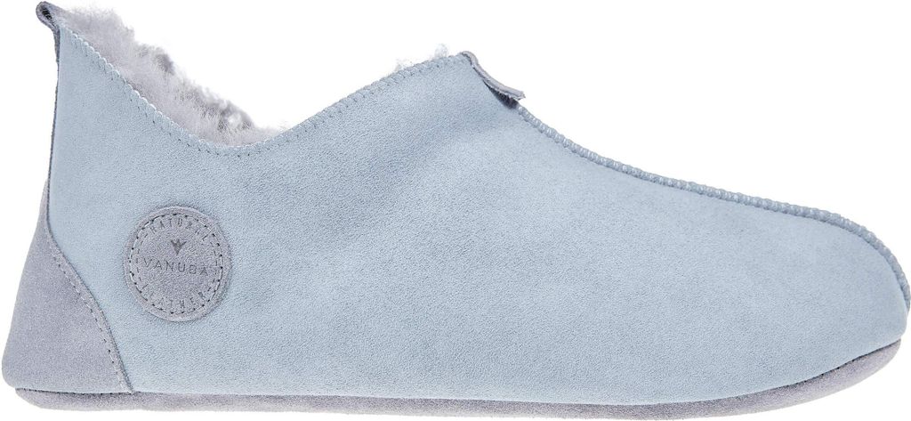 Vanuba Herren Pantoffeln Columbia Lammfell-Hüttenschuhe | geschlossene Hausschuhe in Gr. 40-47 und 3 Farben, handgefertigt