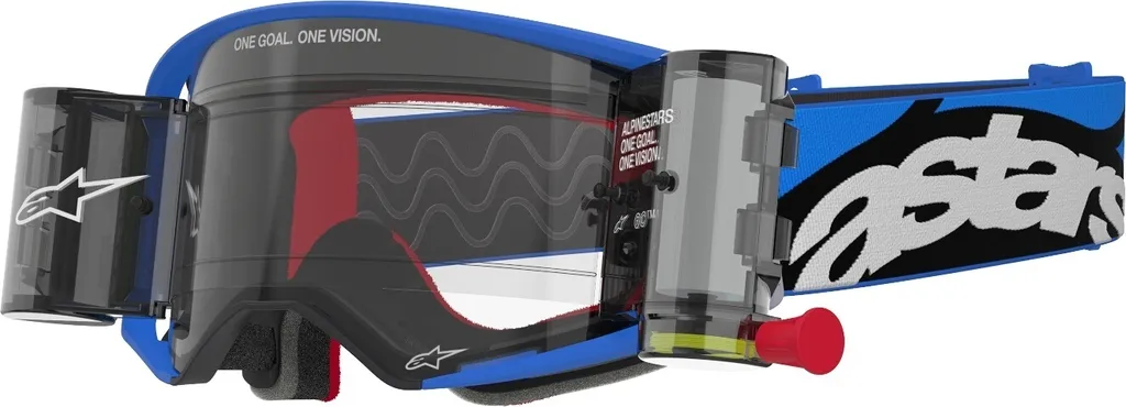 Masque de MX Alpinestars Supertech Stream Roll-Off Vision Panoramique
