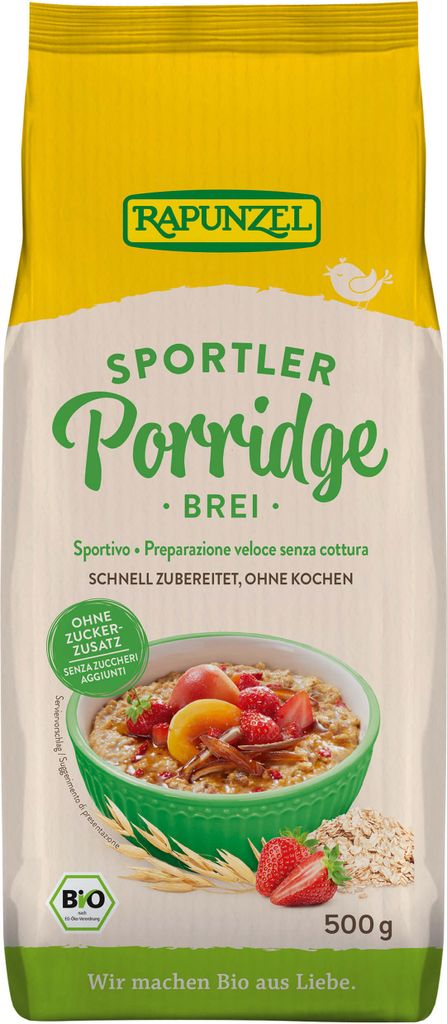 Rapunzel Porridge / Brei Sportler (500g) Produktbild 