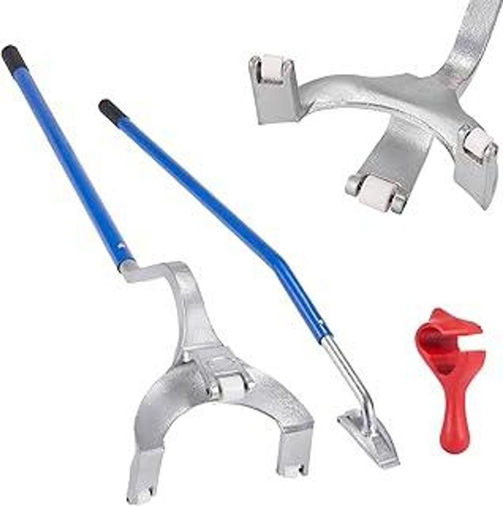 VEVOR Reifenmontiergerät Reifenwechsler 571–622 mm Einstellbar, Reifenmontagegerät 546x265x200 mm Montiereisen Montierhebel Reifenmontiermaschi...