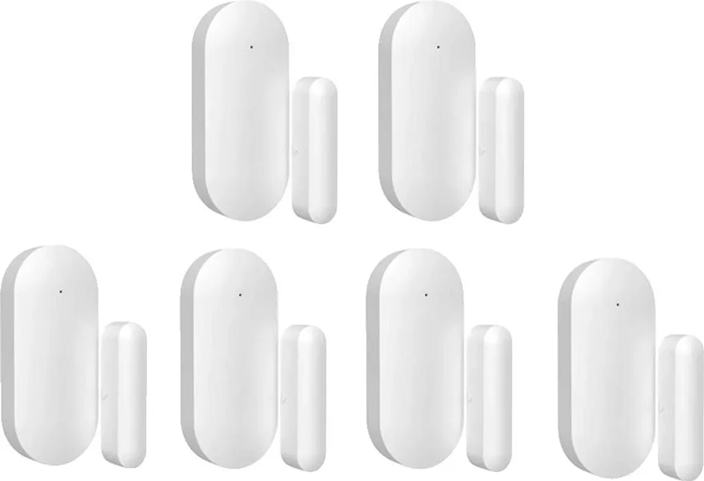 Anti-intrusion : Kit 5 capteurs de porte intelligents pour votre alarme