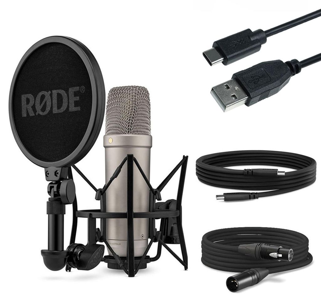 Mikrofon Rode NT1 5. generacji XLR USB + kabel USB Zdjęcie produktu 