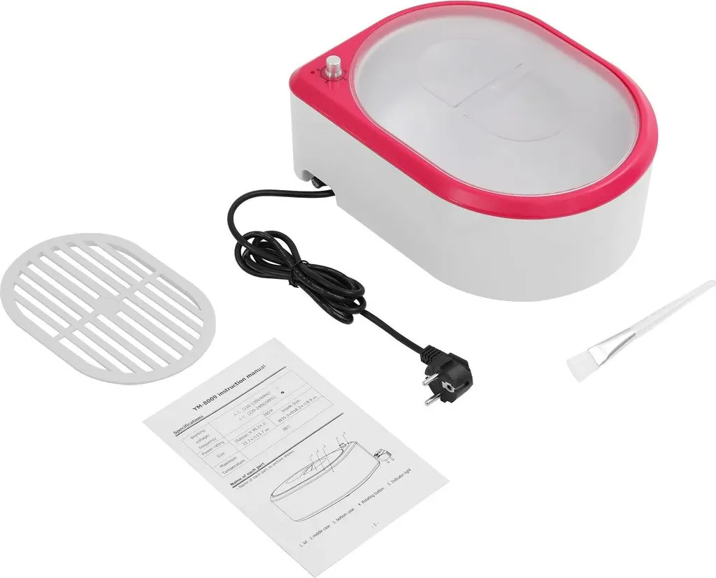 Bain de paraffine hydratant pour mains et pieds secs soin bien-être