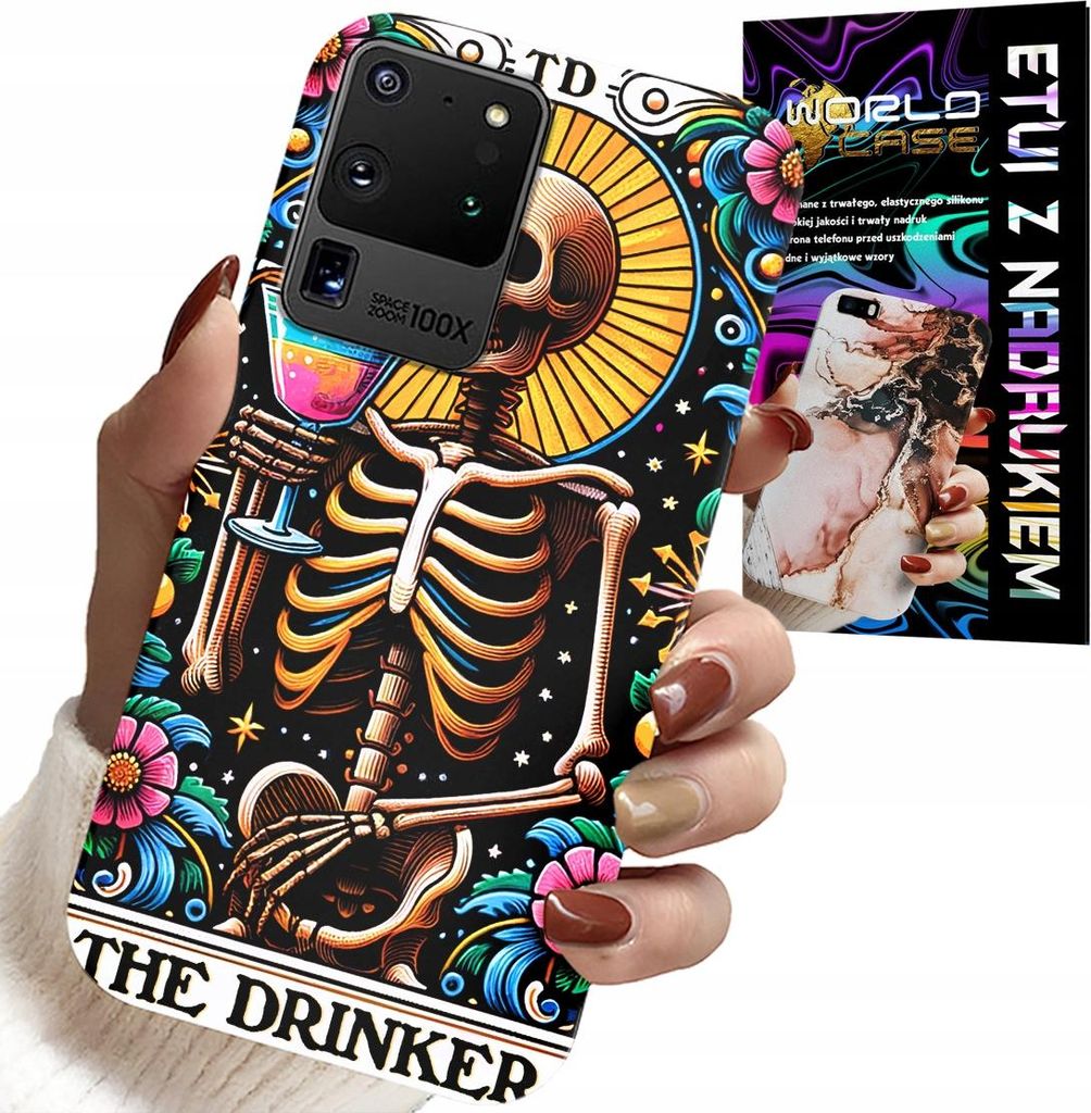 ETUI FÜR SAMSUNG GALAXY S20 Ultra - DER TRINKER ALKO WEINGETRÄNKE HÜLLE