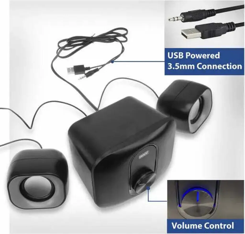 Kit Audio 2.1 Eminent USB: Design e Bassi per il tuo Home Office - 6