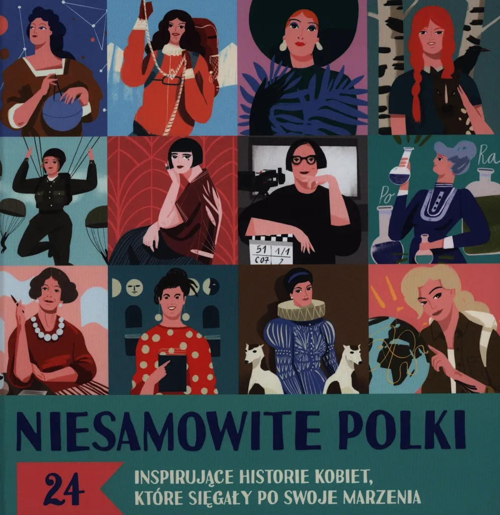 Livre Niesamowite Polki de Tata Robi : histoires inspirantes filles
