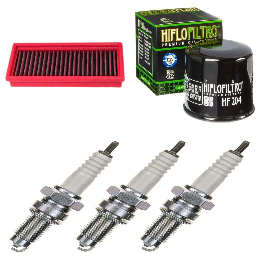 Service-Kit für Triumph Sprint 955 RS 2000-2001 Luftfilter Ölfilter Zündkerzen von pamoto - Neu
