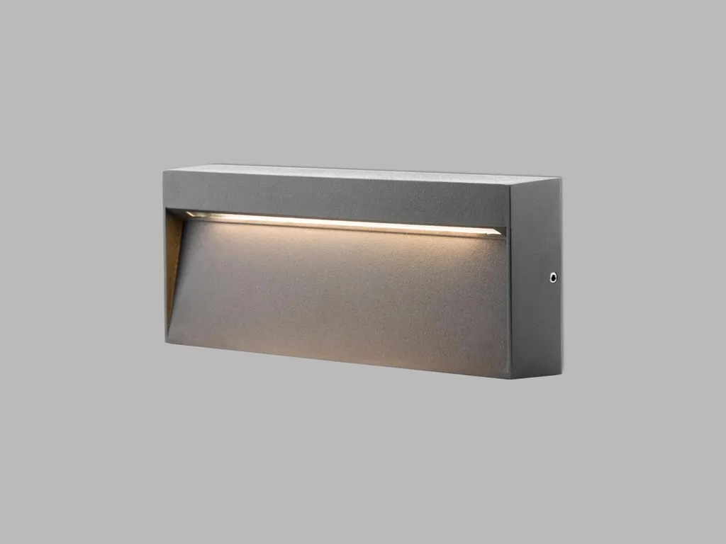 Applique extérieure LED anti-éblouissement STEP ON Q L 6W Anthracite TRIAC