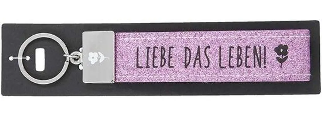 Porte-clés en feutre rose premium - Matière douce et design minimaliste