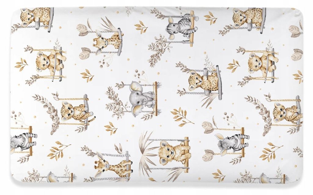 Lenzuolo con Angoli per Lettino 80 × 160 cm – 100% Cotone, Immagine del prodotto 