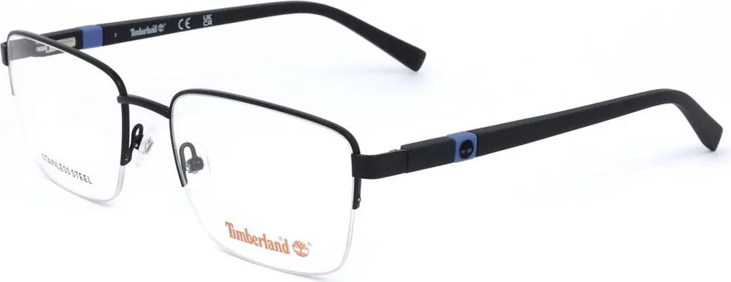 Lunettes de vue Timberland TB1818 002 Noir Mat Homme Taille 55/19/145