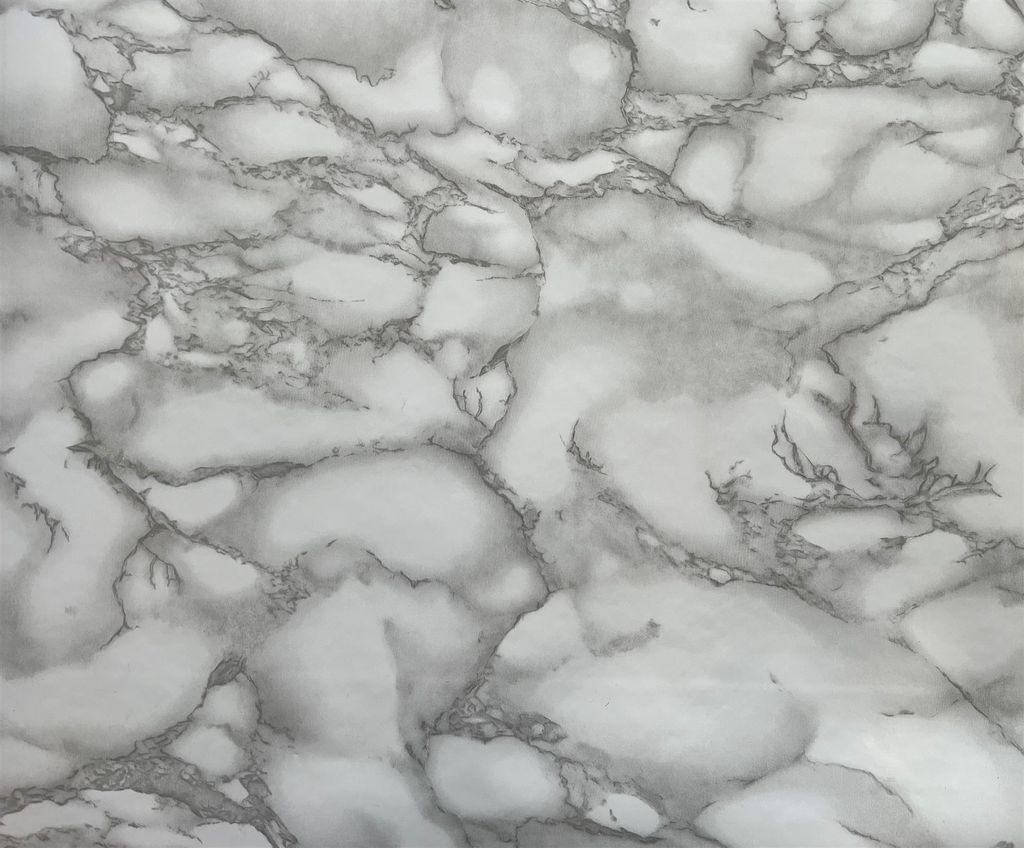 Klebefolie - Möbelfolie Carrara Marmor Look weiß Nachbildungfolie 45 cm x 200 cm