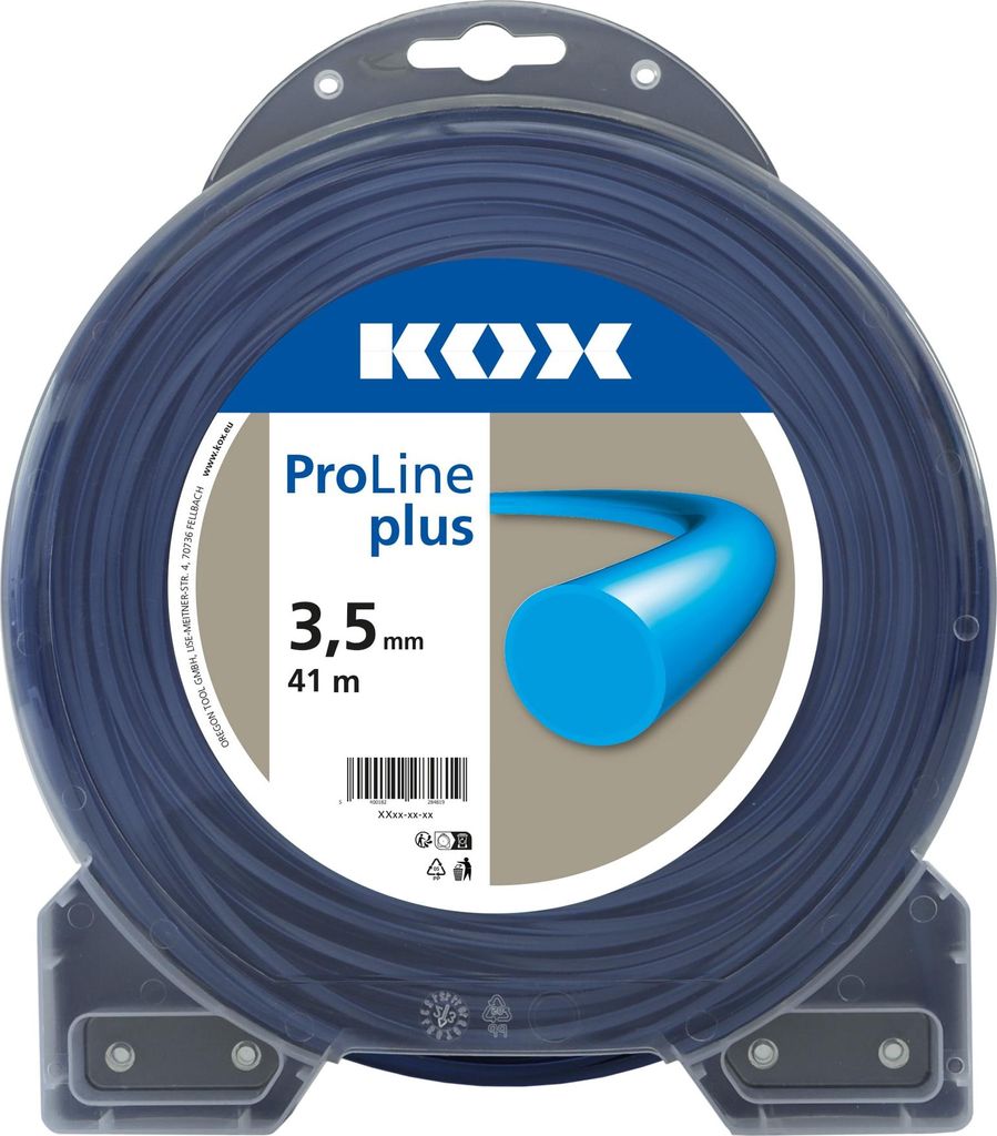 KOX Freischneidefaden ProLine Plus rund 3,5 mm Durchmesser, Produktbild 