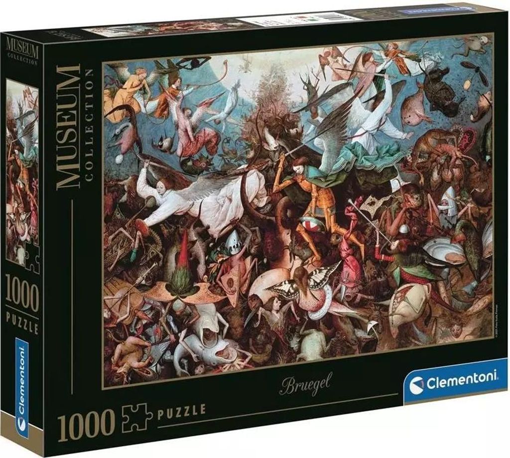 Clementoni - Puzzle Pieter Bruegel: The Fall of the Rebel Produktbild 