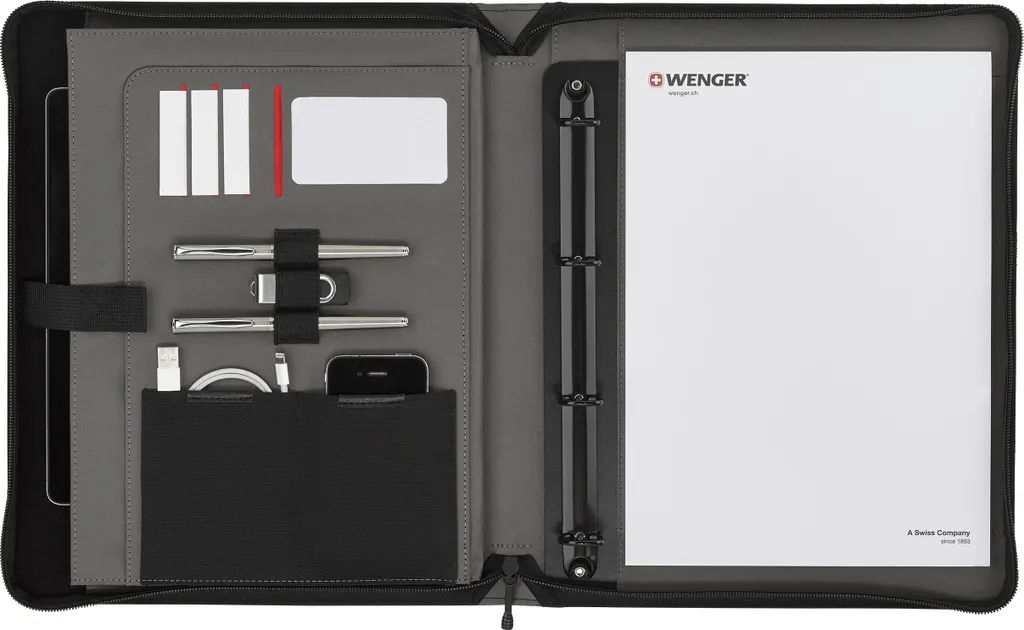 Wenger Venture Portafoglio Tablet 10" Nero | Organizer Business Premium - 6