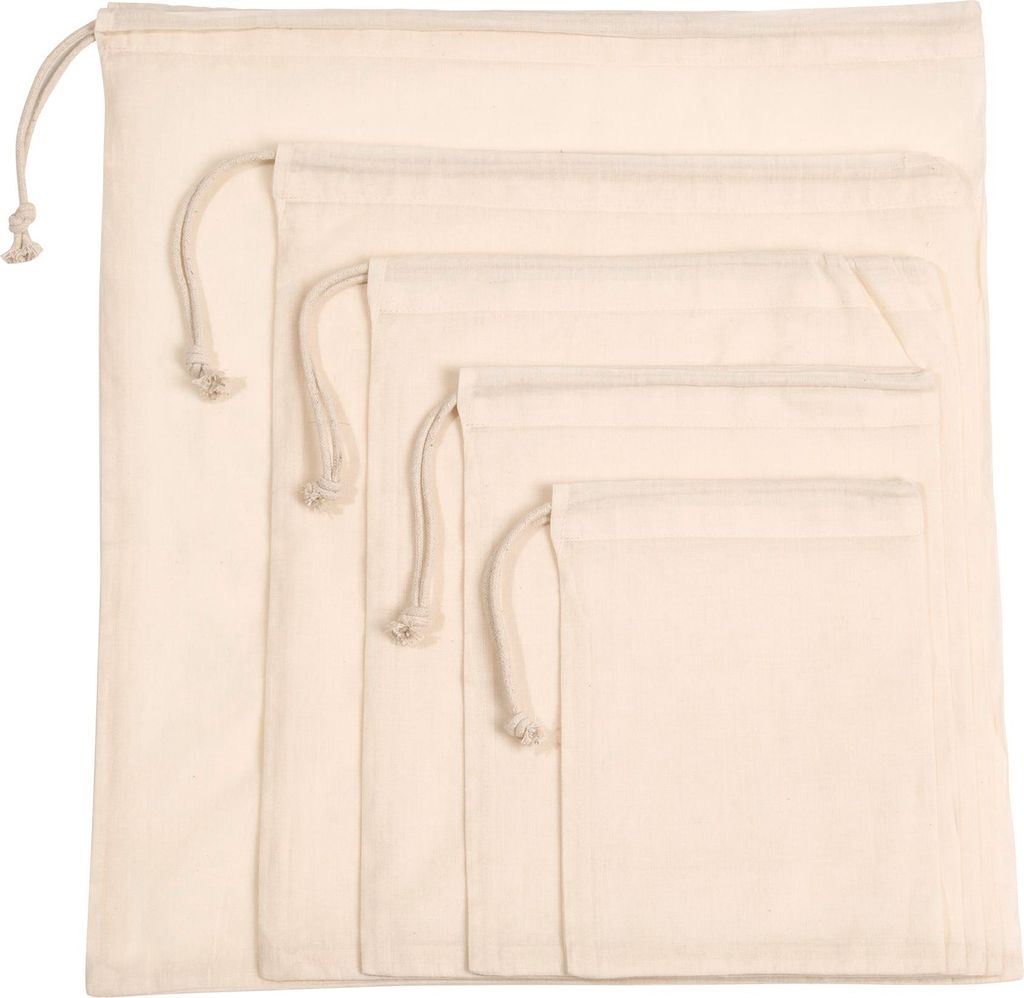 Kimood Tasche mit Kordelzug aus Baumwolle
