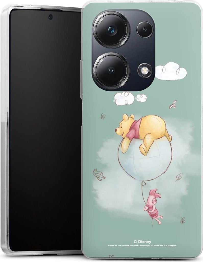 DeinDesign Handyhülle für Xiaomi Poco M6 Pro Silikon Hülle Case Smartphone Schutzhülle Bär Disney Winnie Puuh