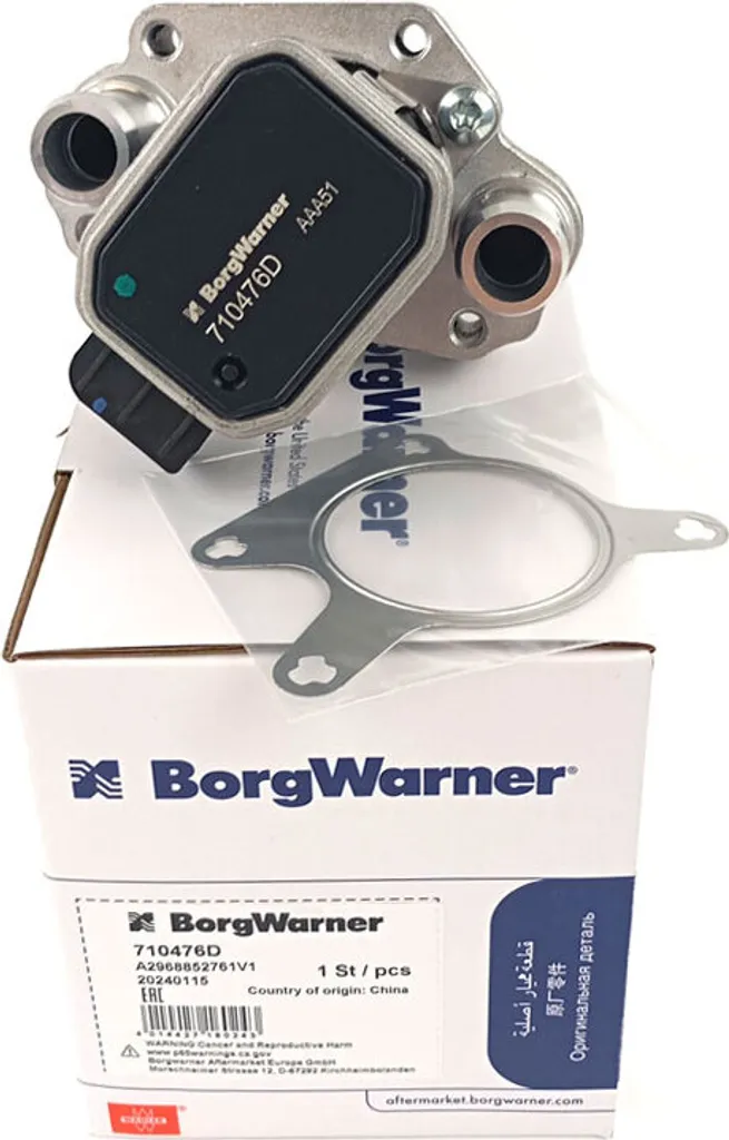 Soupape EGR Borg Warner 710476D d'origine pour moteurs diesel TDI