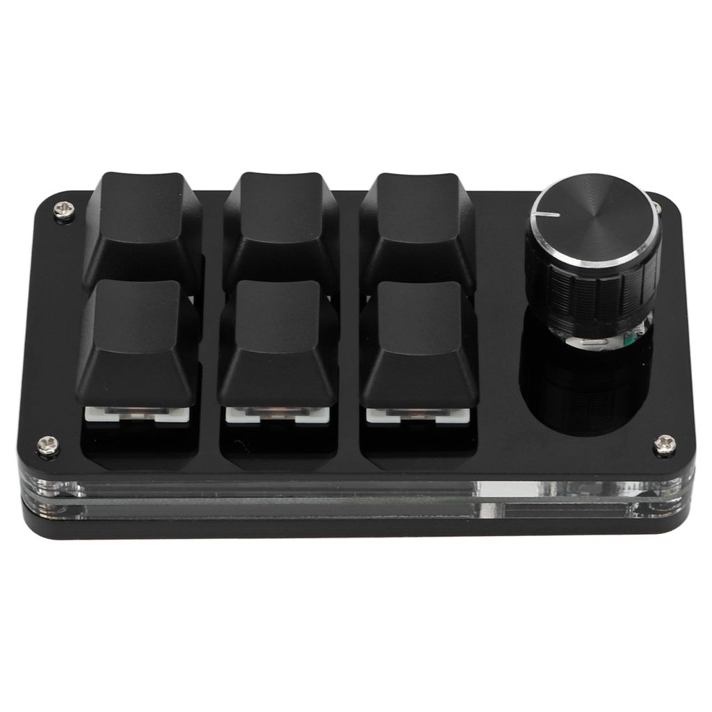 Clavier mécanique à une main – Mini clavier gaming à 6 Image du produit 