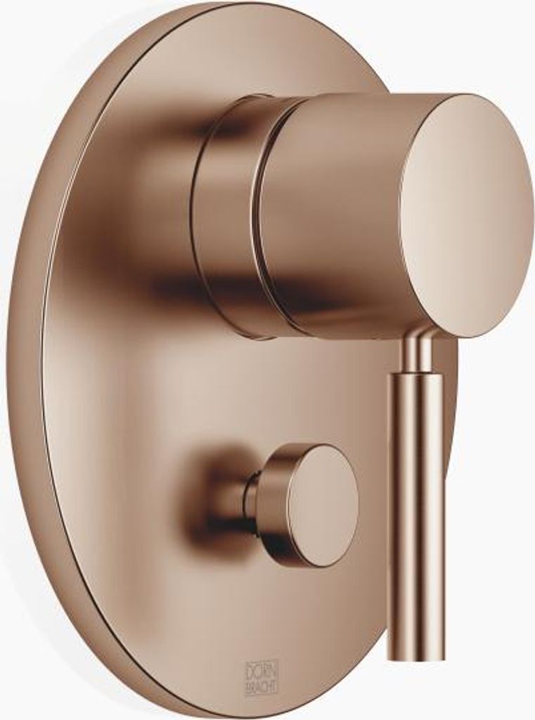Dornbracht UP-Einhandbatterie mit Umstellung, Abdeckplatte 150mm, 36120660-42