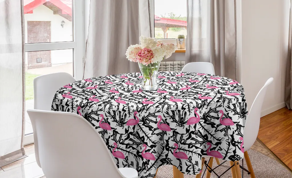 Tovaglia Tavolo Rotondo 150 cm ABAKUHAUS - Arredo Esotico Lavabile