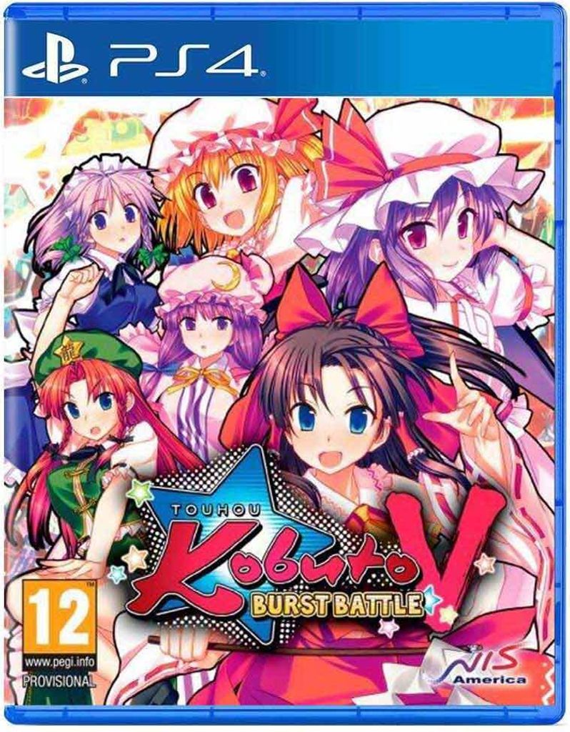 NIS America Touhou Kobuto V : Burst Battle, PlayStation 4, T (Jugendliche)
