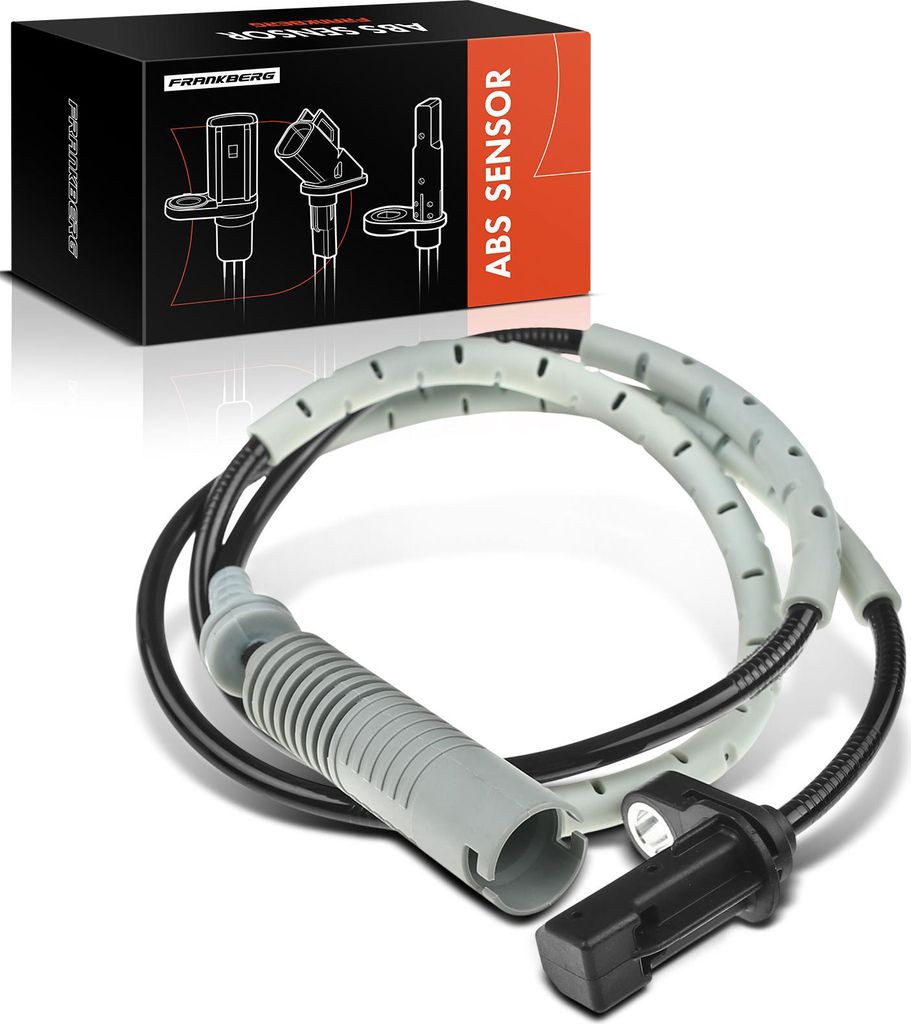Frankberg 1x ABS Sensor Hinterachse beidseitig für BMW 1er E81 E87 1er Cabriolet E88 1er Coupe E82 3er Coupe E90 E92 E91