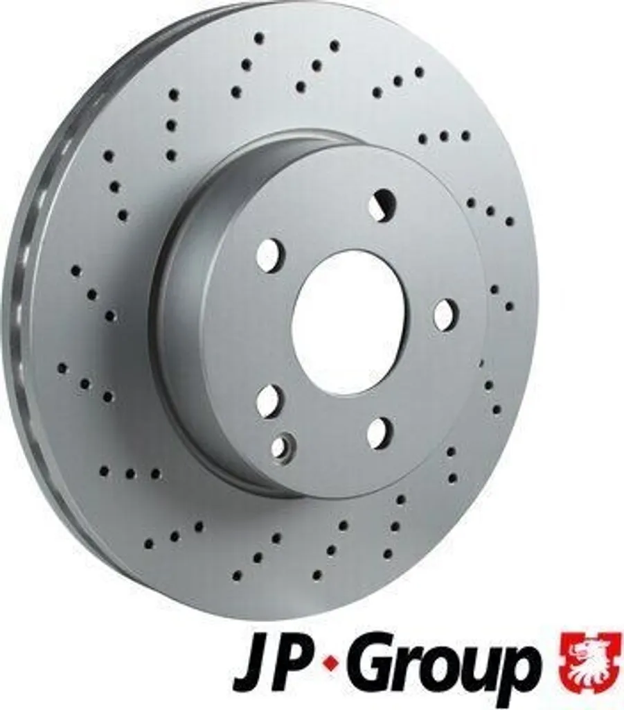 Paire de Disques de Frein Avant 295mm JP GROUP pour Système de Freinage