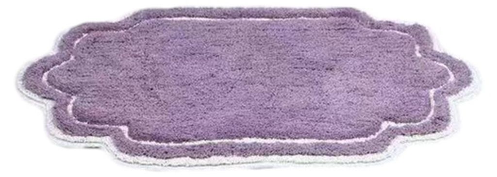 Weiche, saugfähige und rutschfeste Badematte aus Plüsch, schnelltrocknend, maschinenwaschbar, lang, für Badewanne, Waschbecken und Toilette