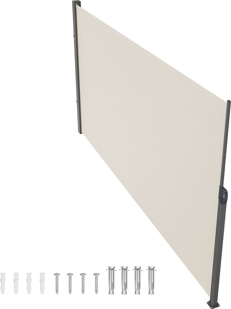 SucceBuy Wysuwana markiza boczna, 160 x 298 cm ekran Zdjęcie produktu 