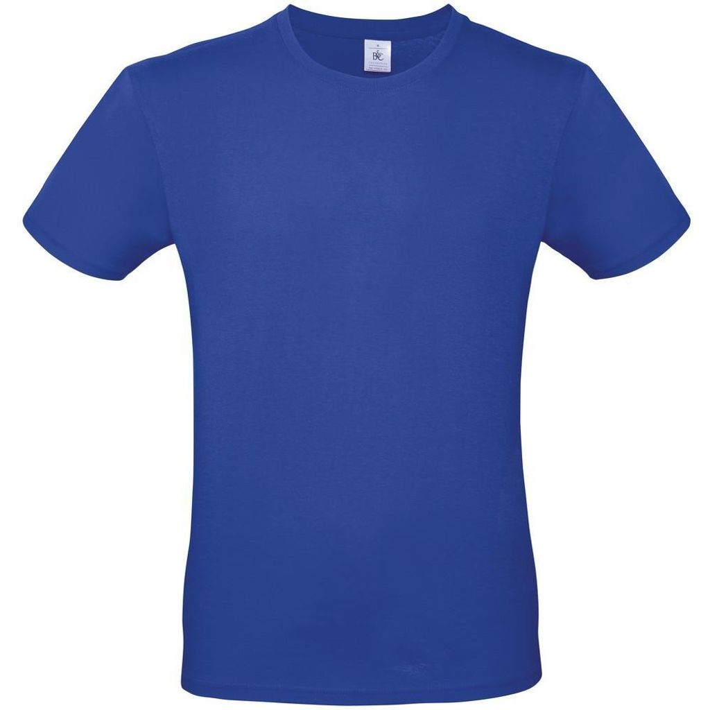 B&C Herren T-Shirt #E150 FK133 (2XL) (Kobaltblau)